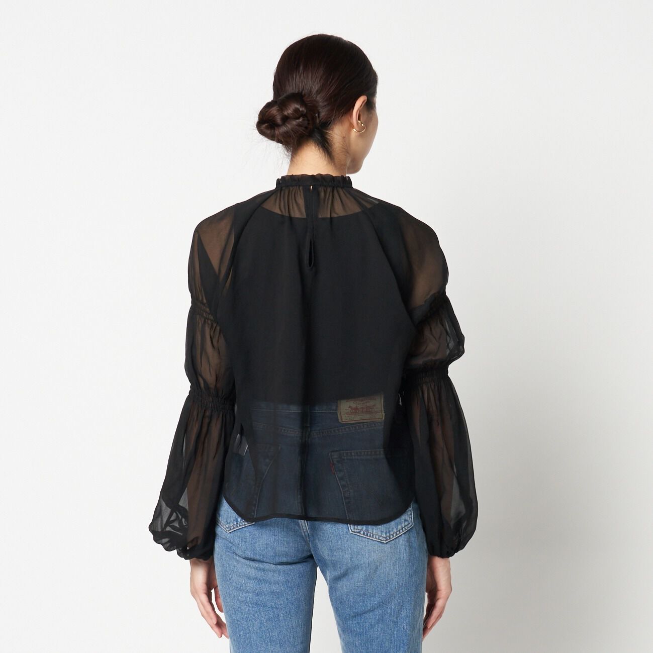 HELIOPOLE「HELIOPOLE CANDY SLEEVE BLOUSE」|シャツ・ブラウス|