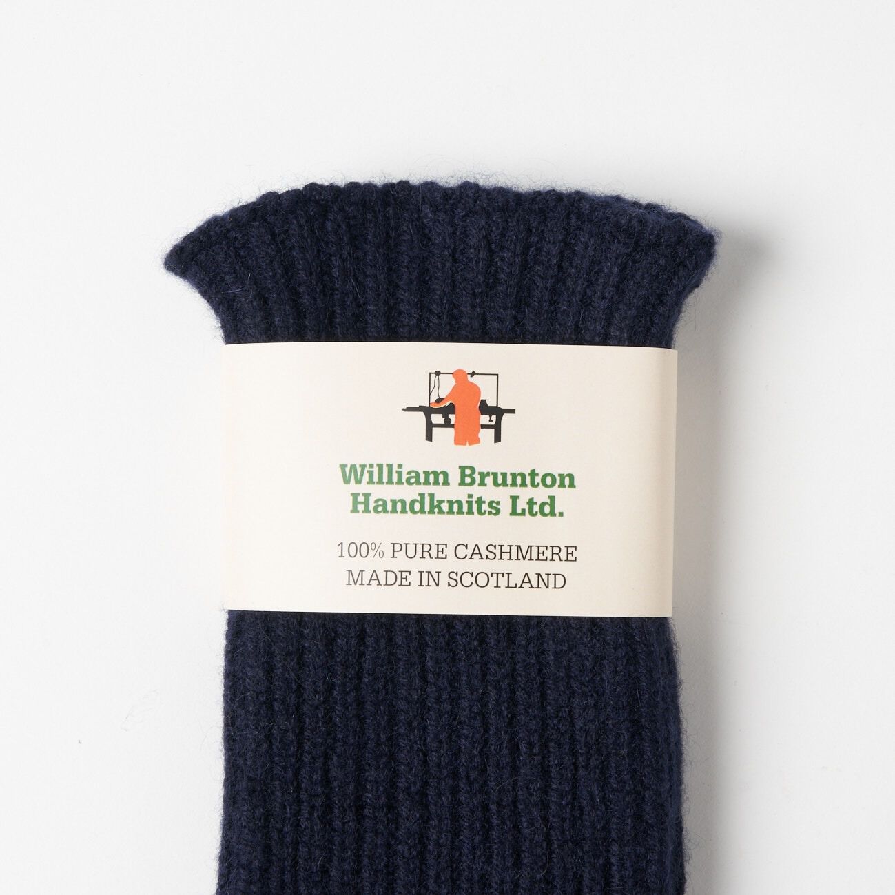  「WILLIAM BRUNTON 1x1 RIB WRISTWARMAERS」|マフラー|