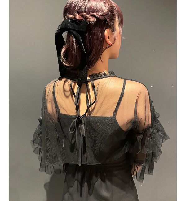 MAJESTICLEGON「2wayチュールボレロセットドレス」|ドレス|