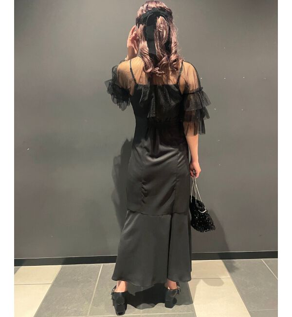 MAJESTICLEGON「2wayチュールボレロセットドレス」|ドレス|