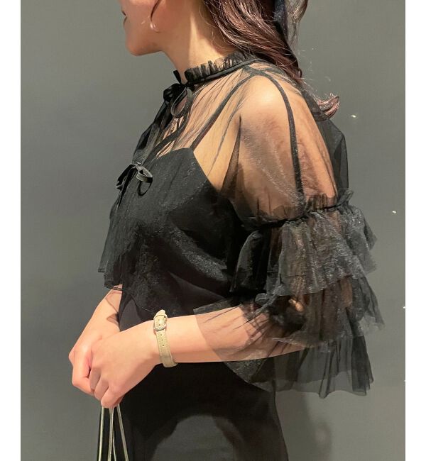 MAJESTICLEGON「2wayチュールボレロセットドレス」|ドレス|