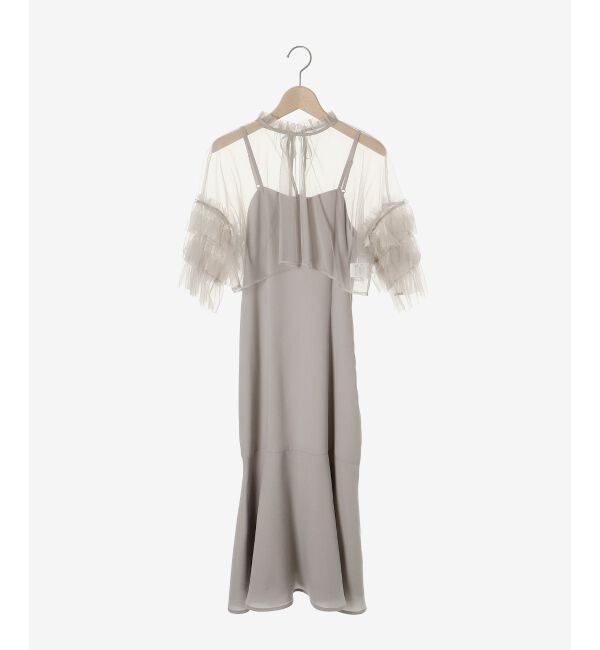 MAJESTICLEGON「2wayチュールボレロセットドレス」|ドレス|