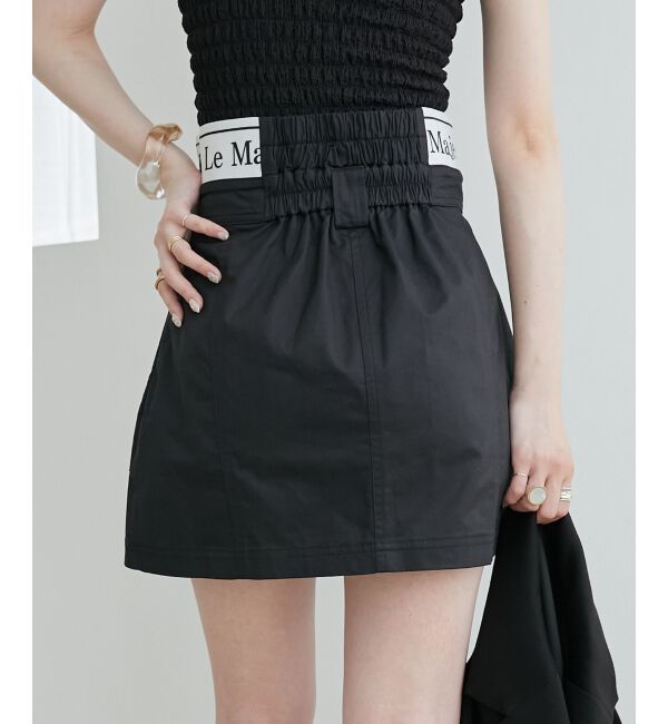 MAJESTICLEGON「ウエストロゴカーゴミニスカパン」|スカート|