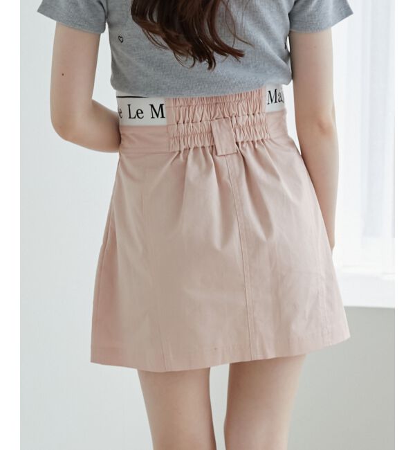 MAJESTICLEGON「ウエストロゴカーゴミニスカパン」|スカート|