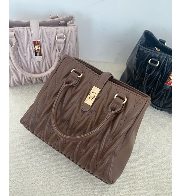  「♯クラシカルスクエアハンドバッグ」|ハンドバッグ|