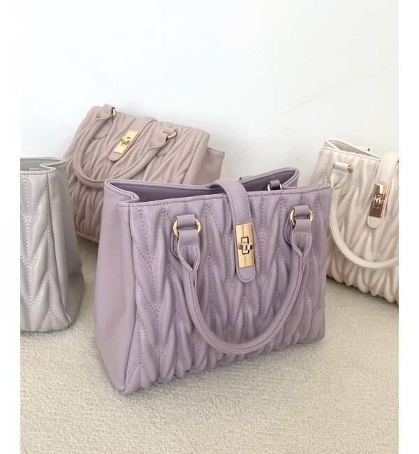  「♯クラシカルスクエアハンドバッグ」|ハンドバッグ|