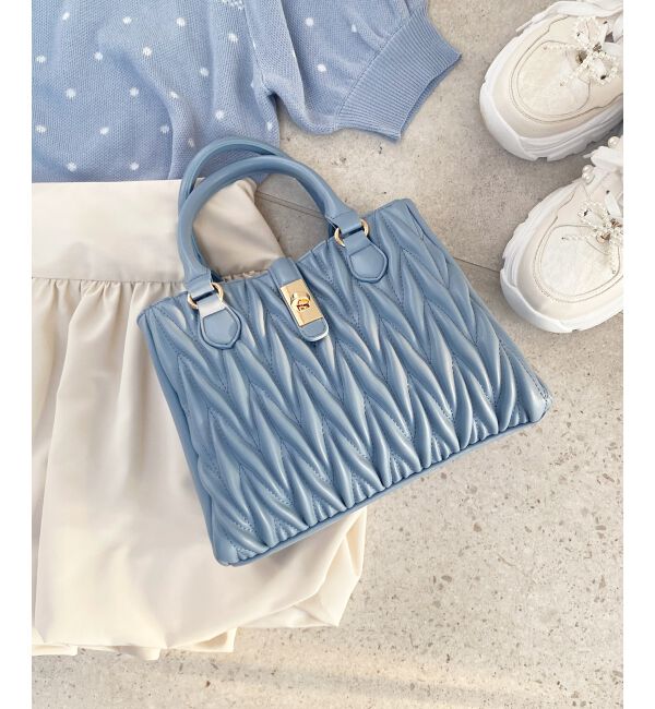  「♯クラシカルスクエアハンドバッグ」|ハンドバッグ|