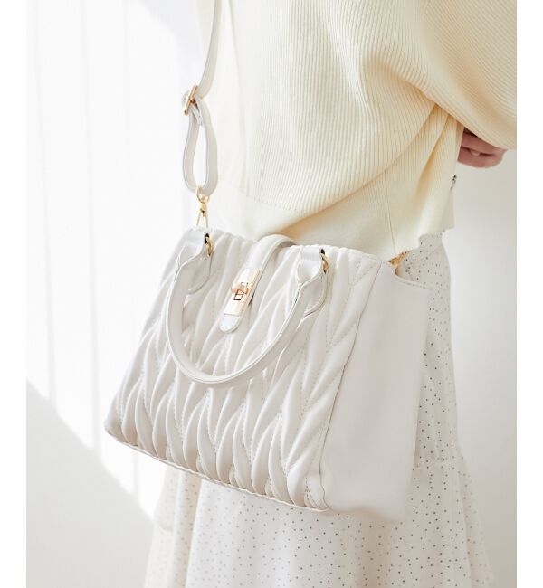  「♯クラシカルスクエアハンドバッグ」|ハンドバッグ|