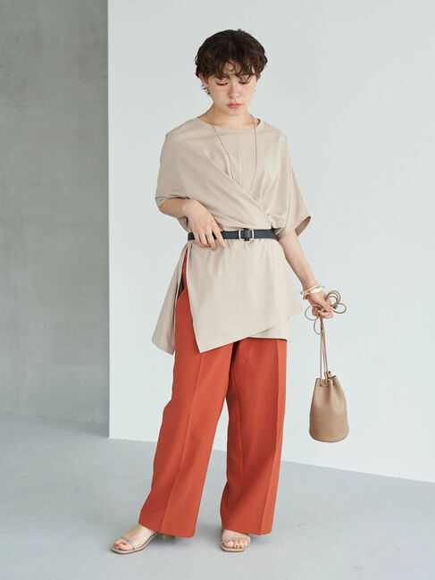 earth music&ecology「マルチWAYセンタースリットプルオーバー」|Tシャツ・カットソー|