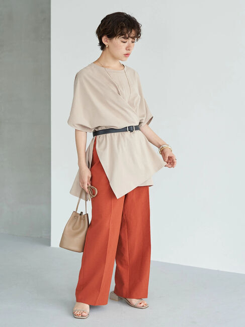 earth music&ecology「マルチWAYセンタースリットプルオーバー」|Tシャツ・カットソー|