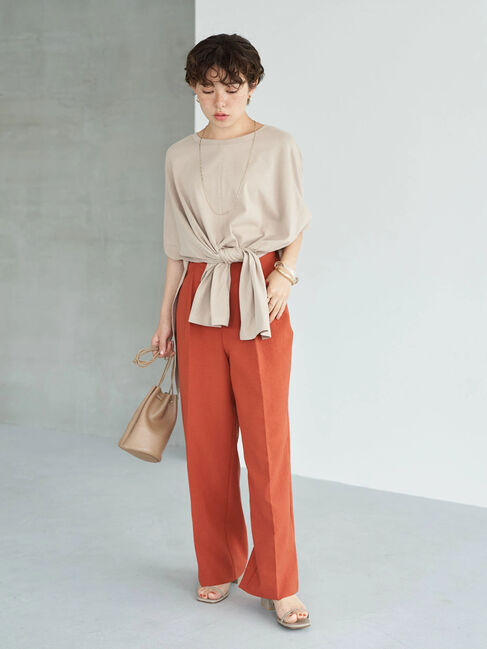 earth music&ecology「マルチWAYセンタースリットプルオーバー」|Tシャツ・カットソー|