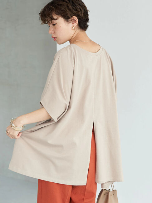 earth music&ecology「マルチWAYセンタースリットプルオーバー」|Tシャツ・カットソー|