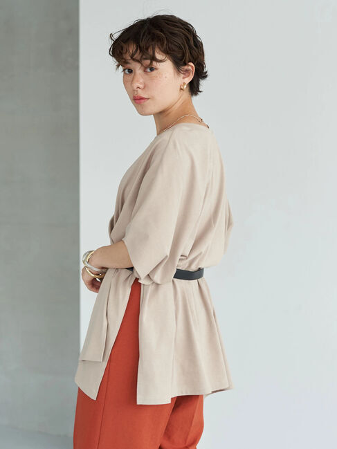 earth music&ecology「マルチWAYセンタースリットプルオーバー」|Tシャツ・カットソー|