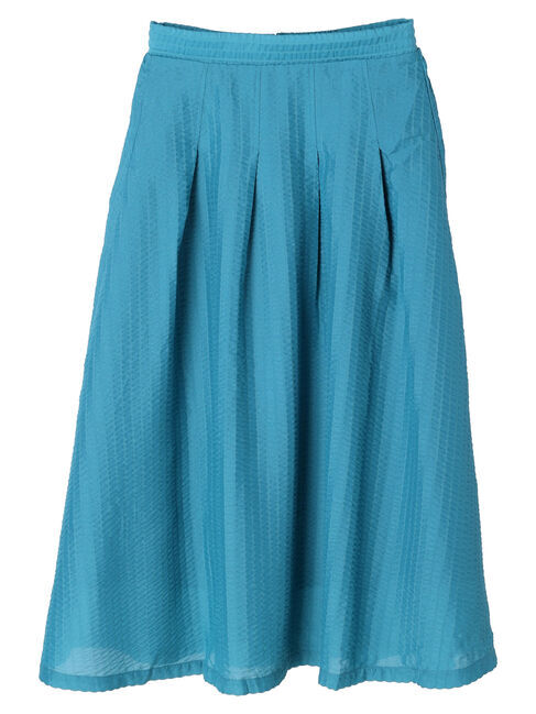 earth music&ecology「ストライプジャガードフレアスカート」|スカート|