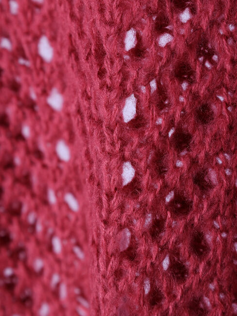 earth music&ecology「ヘアリー透かし柄ニットプルオーバー」|ニット・セーター|