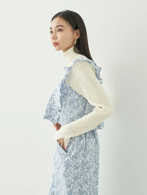 earth music&ecology「隠れウサギ柄ビスチェ」|Tシャツ・カットソー|