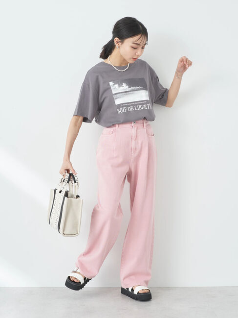 earth music&ecology「SOIF　DE　LIBERTE　Tシャツ」|Tシャツ・カットソー|