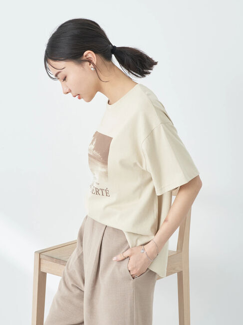 earth music&ecology「SOIF　DE　LIBERTE　Tシャツ」|Tシャツ・カットソー|