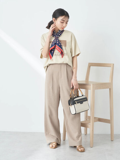 earth music&ecology「SOIF　DE　LIBERTE　Tシャツ」|Tシャツ・カットソー|