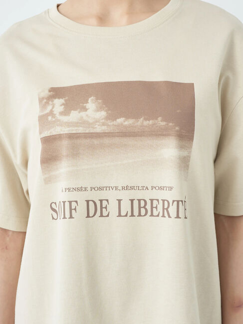 earth music&ecology「SOIF　DE　LIBERTE　Tシャツ」|Tシャツ・カットソー|