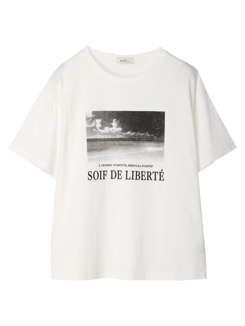 earth music&ecology「SOIF　DE　LIBERTE　Tシャツ」|Tシャツ・カットソー|