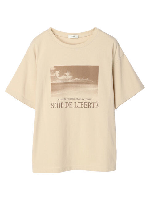 earth music&ecology「SOIF　DE　LIBERTE　Tシャツ」|Tシャツ・カットソー|