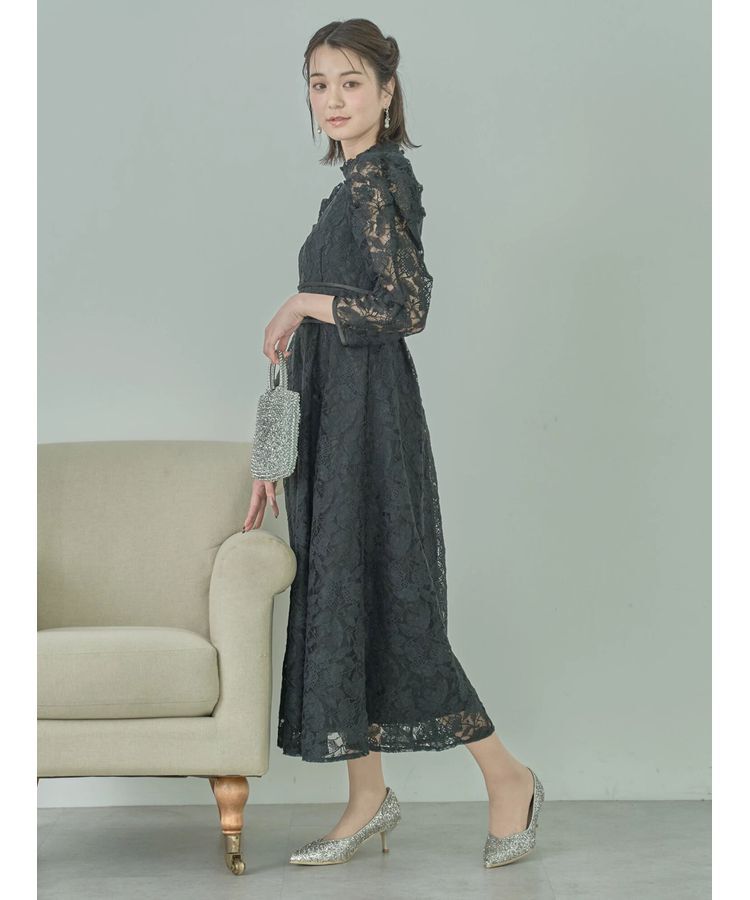 earth music&ecology「総レースワンピース」|ワンピース|