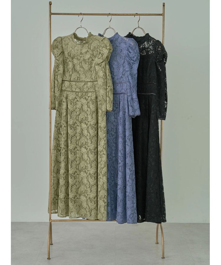 earth music&ecology「総レースワンピース」|ワンピース|