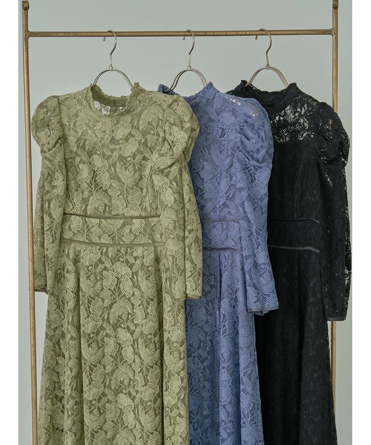 earth music&ecology「総レースワンピース」|ワンピース|