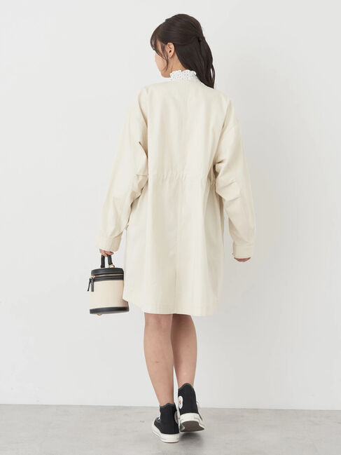 earth music&ecology「ノーカラーミドルモッズコート」|その他|