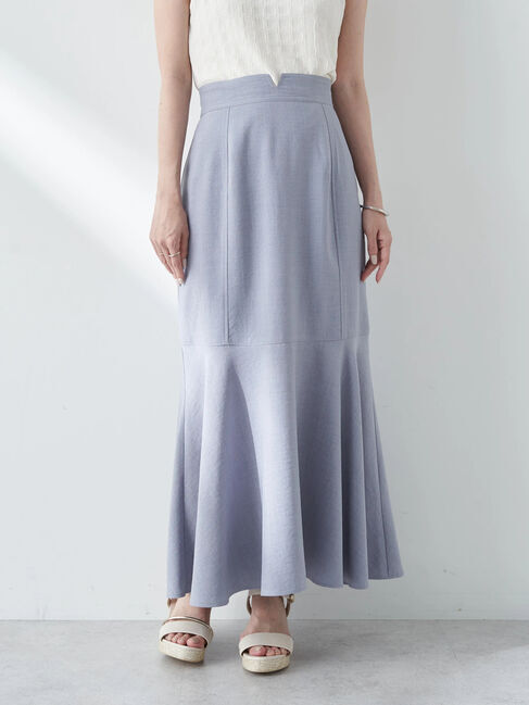 earth music&ecology「リネンライクマーメイドスカート」|スカート|