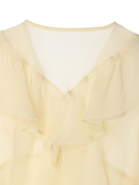 earth music&ecology「フリルシアーブラウス」|シャツ・ブラウス|