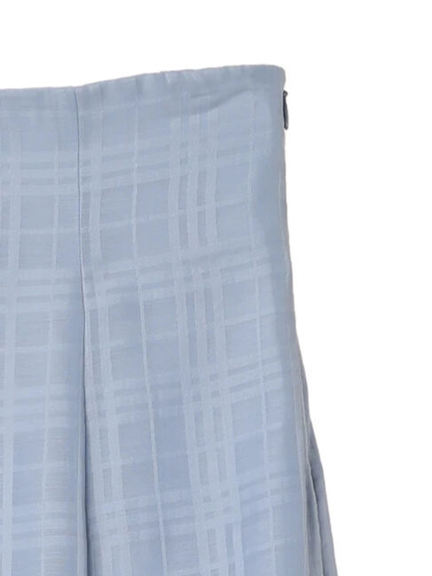 earth music&ecology「シアーチェックフレアスカート」|フレア|