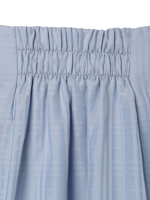 earth music&ecology「シアーチェックフレアスカート」|フレア|