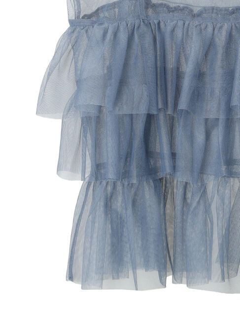 earth music&ecology「チュールティアードフリルキャミソール」|ベスト・ジレ|