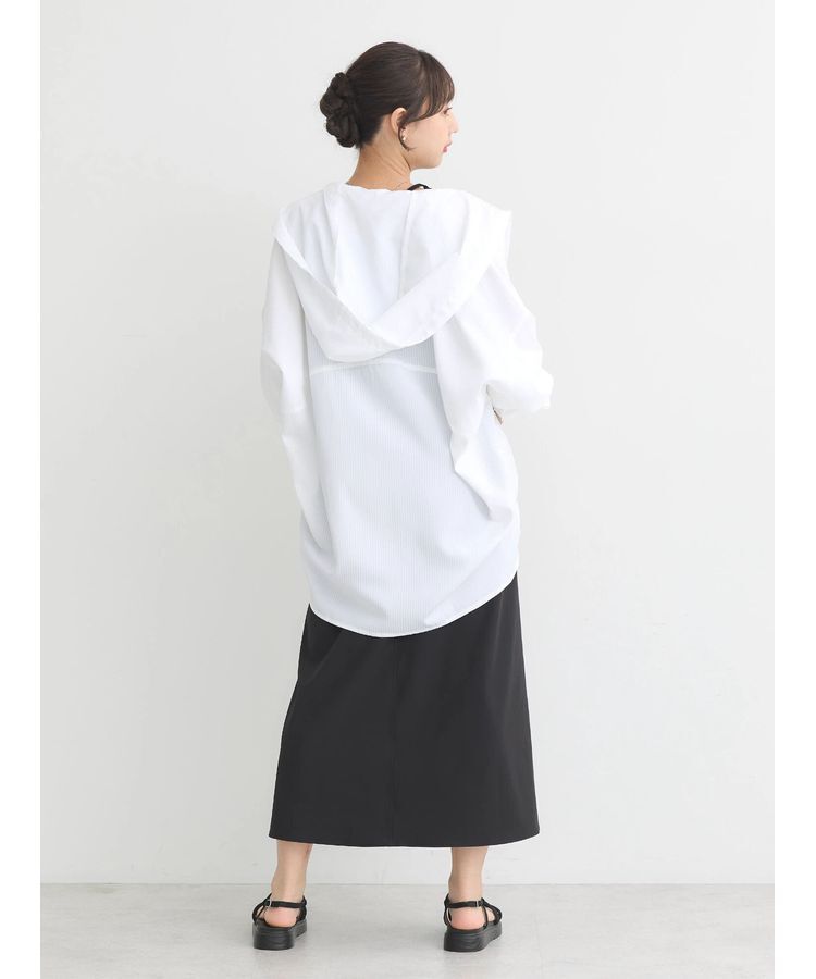 earth music&ecology「フーディーシャツ」|シャツ・ブラウス|