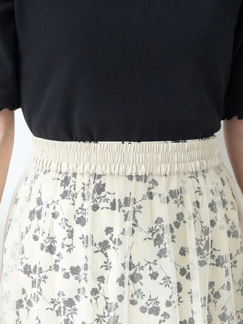 earth music&ecology「Multiwayチュールスカート」|スカート|