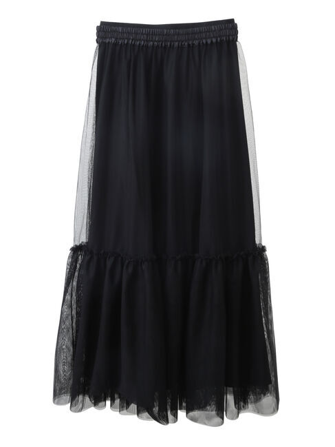 earth music&ecology「Multiwayチュールスカート」|スカート|