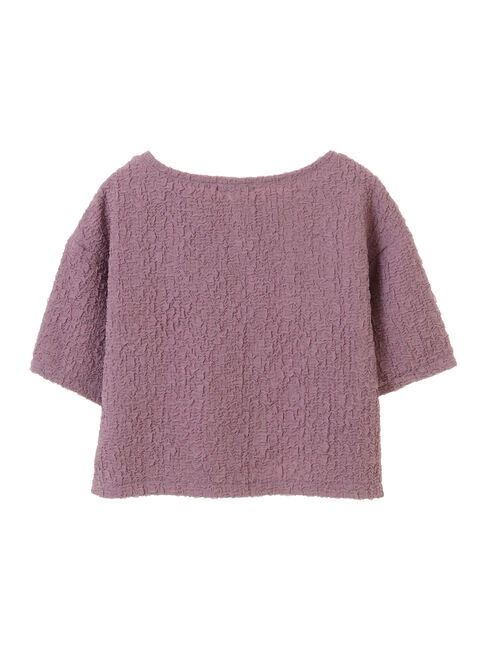 earth music&ecology「ホイップ風ジャガードプルオーバー」|Tシャツ・カットソー|