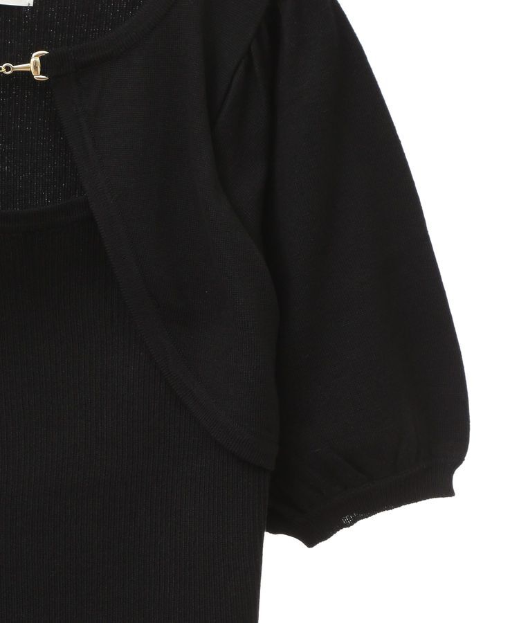 earth music&ecology「ビット付きニットプルオーバー」|ニット・セーター|