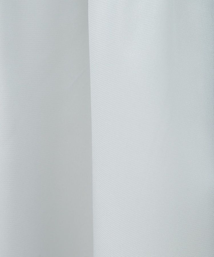 earth music&ecology「シャイニーアシンメトリーギャザースカート」|フレア|