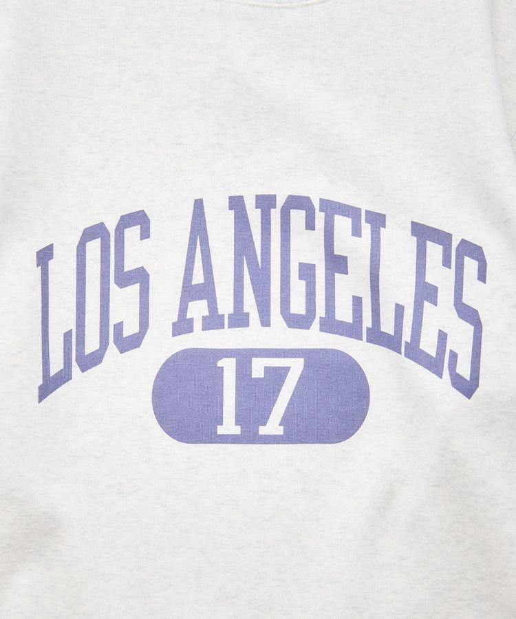 earth music&ecology「チャンピオン　emaeプリント裏毛プルオーバー」|スウェット・ジャージ|