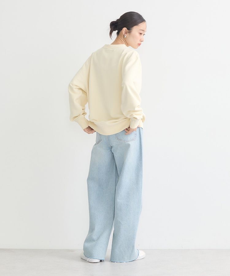 earth music&ecology「チャンピオン　emaeプリント裏毛プルオーバー」|スウェット・ジャージ|