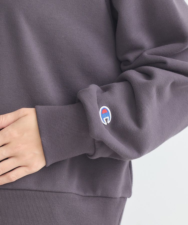 earth music&ecology「チャンピオン　emaeハーフジップ裏毛プルオーバー」|スウェット・ジャージ|