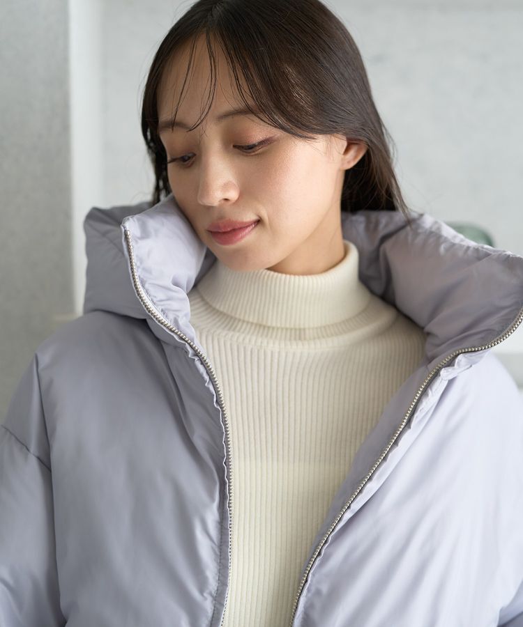 earth music&ecology「2wayパファー ショートブルゾン」|ブルゾン・スタジャン|