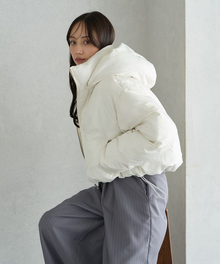 earth music&ecology「2wayパファー ショートブルゾン」|ブルゾン・スタジャン|