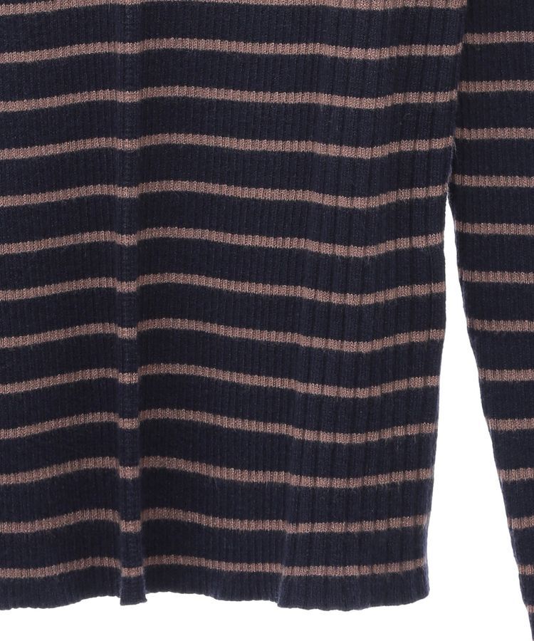 earth music&ecology「やわらかタッチハイネックリブニットプルオーバー」|ニット・セーター|