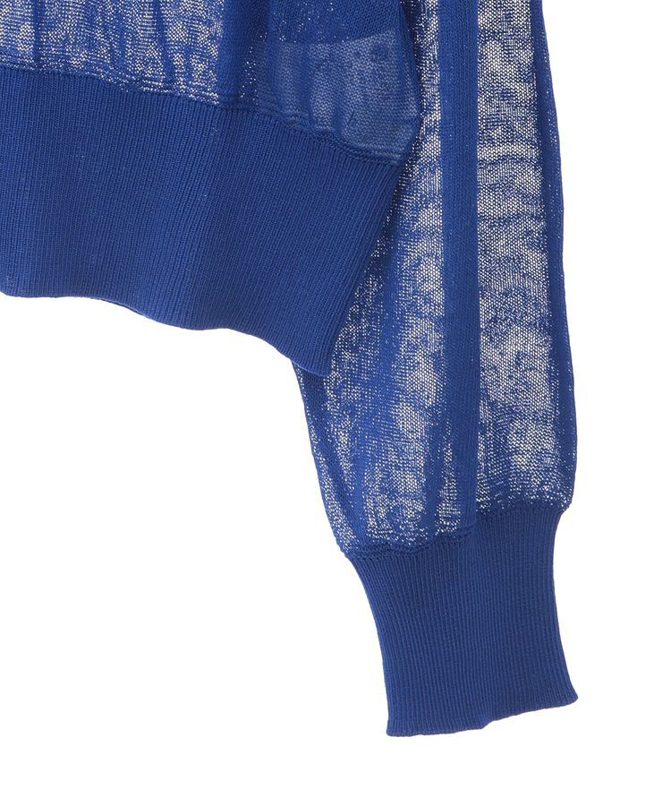 earth music&ecology「接触冷感シアークルーニットカーディガン」|カーディガン|