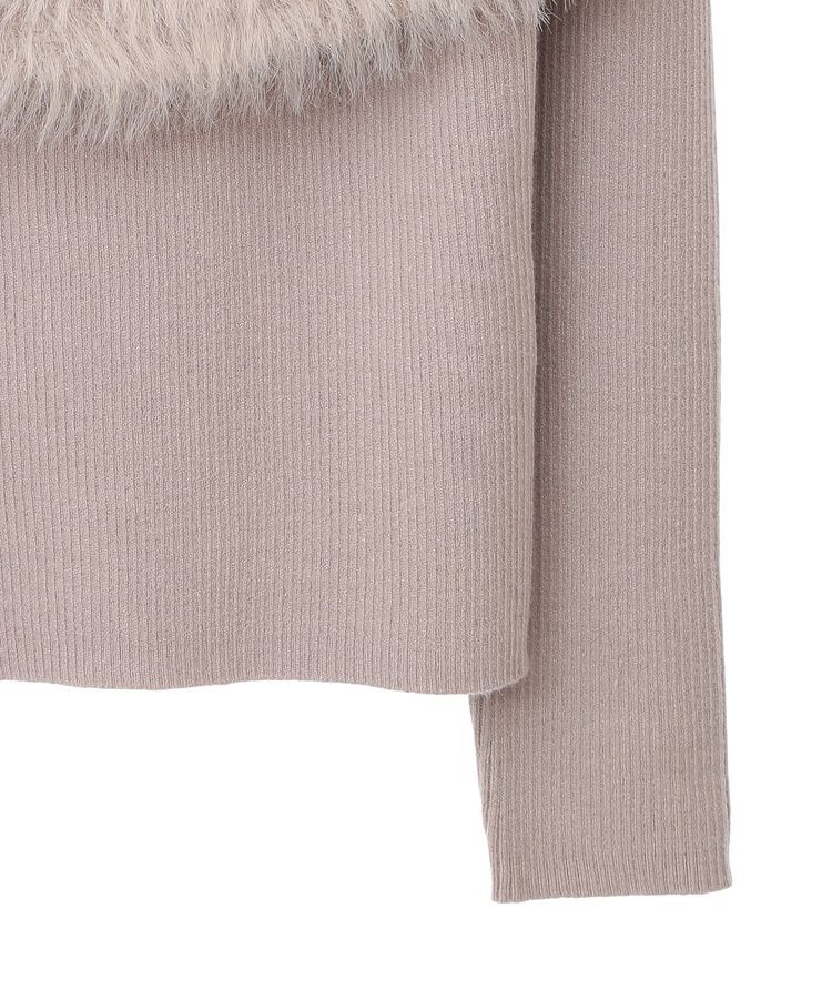 earth music&ecology「SET2点ケープ+リブニットプルオーバー」|ニット・セーター|