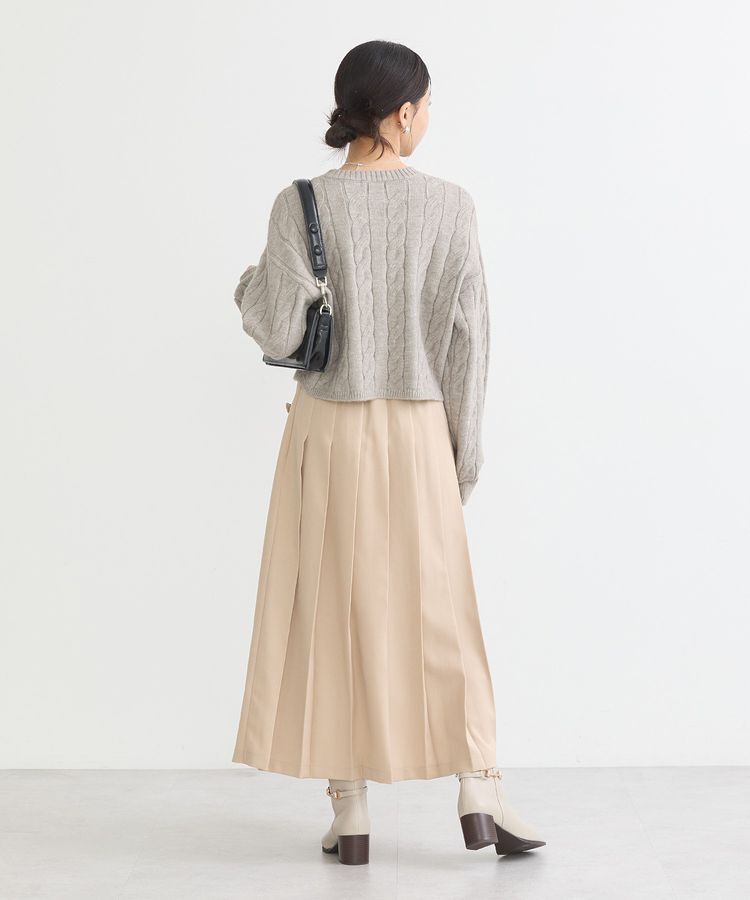 earth music&ecology「ケーブルニットプルオーバー」|ニット・セーター|